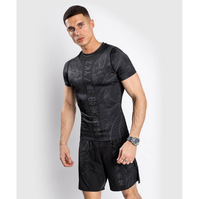 Рашгард - YKZ21 Rashguard - Short Sleeves – Black/Black​